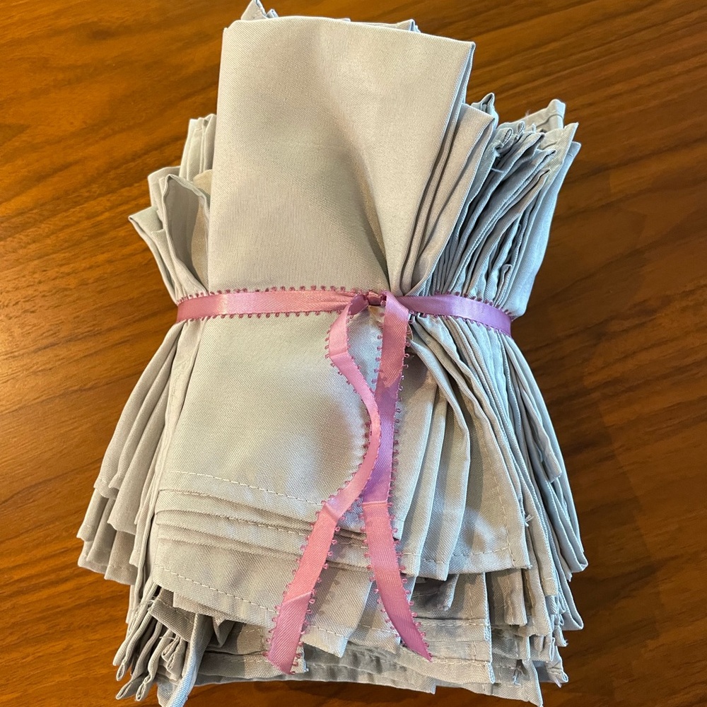 Summer Events-43 Champagne colored Cloth Napkins.